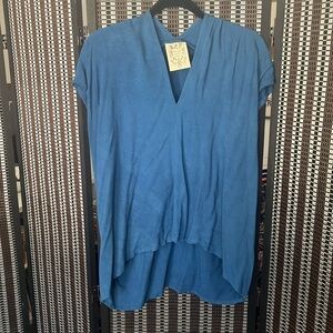 Miranda Bennett Studio Indigo Everyday Top, Size 2